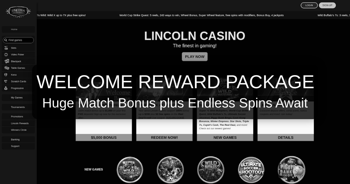 Lincoln Casino - Exclusive Gaming in Australia